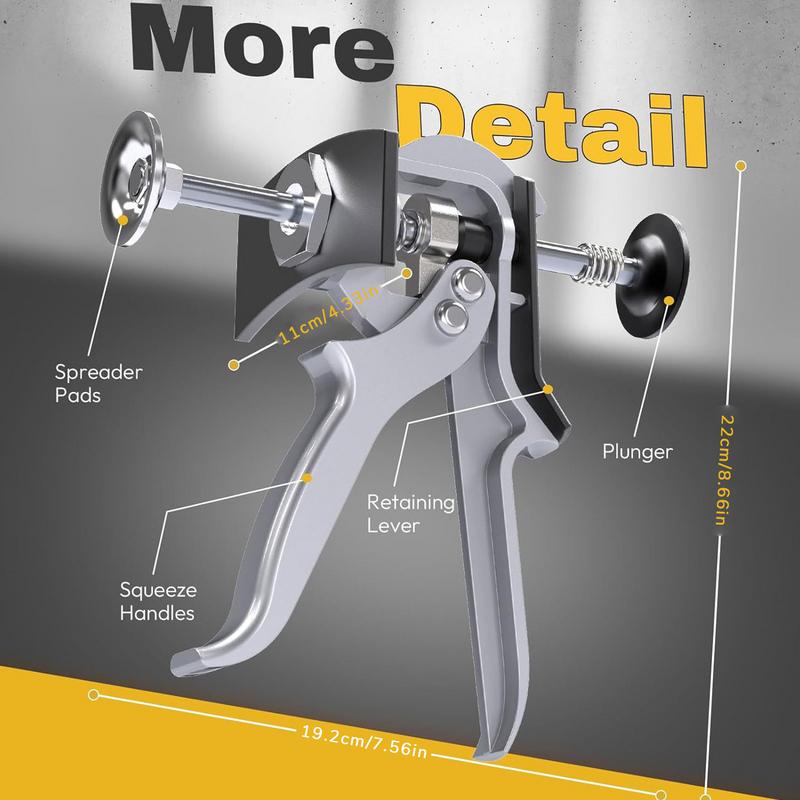 Car Brake Caliper Press Tool Steel Brake Pad Adjuster Heavy Duty Piston Spreader Disc Separator For Most Vehicles