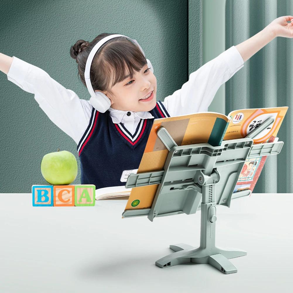 Height Adjustables Reading Stand 2 In 1 Children Reading Frame Multipurpose Portable Books Laptops Holder For Office School