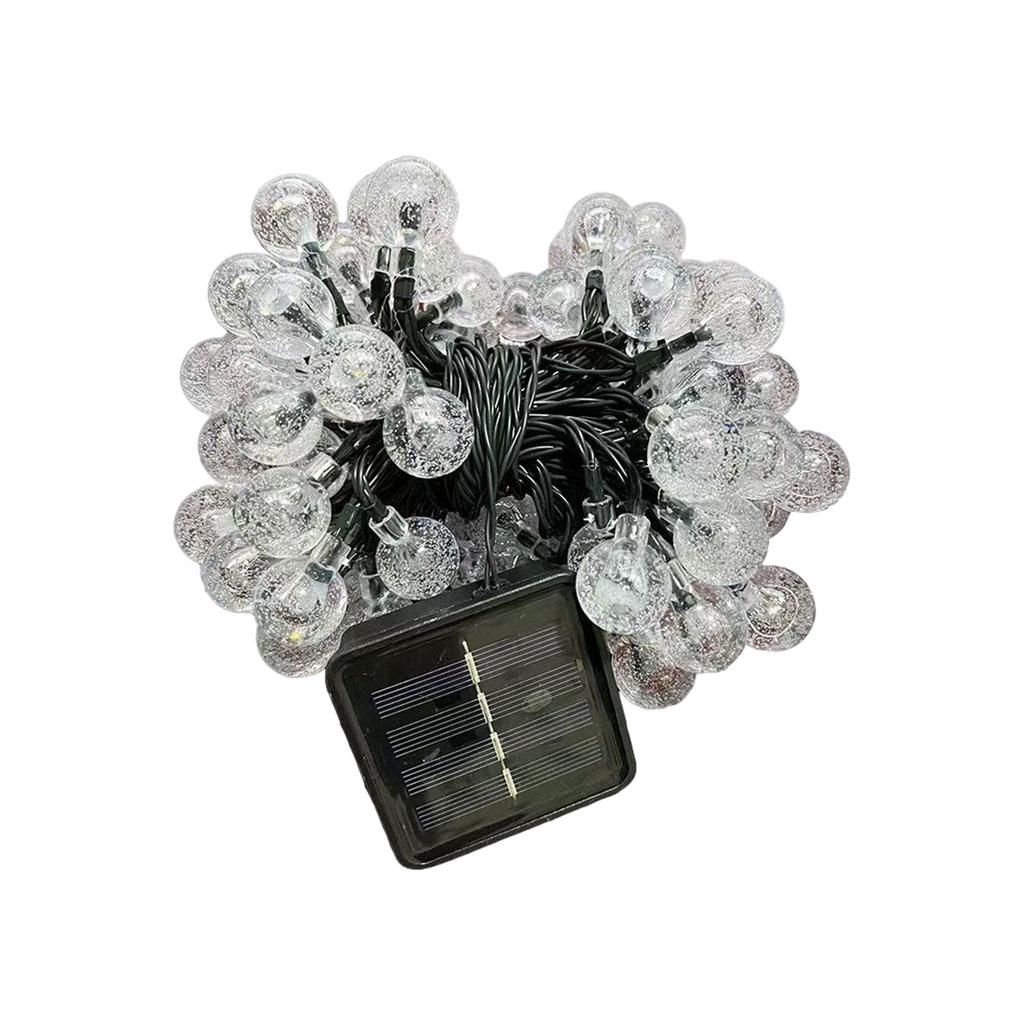 Powered Outdoor Ball String Lights for Christmas Holiday Decor