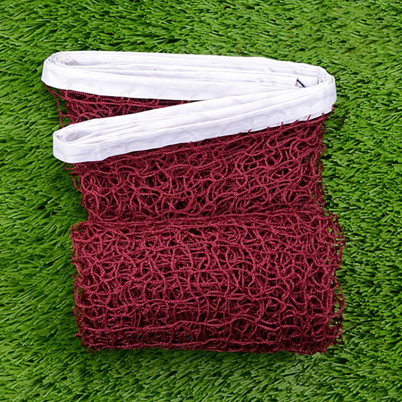 Professional Training Mesh Standard Badminton Net Sports Net For Outdoor Badminton Tennis Volleyball Net Replacement 6.1*0.76M
