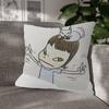 YYoshitomo Nara Pattern Cushions Pillowcase Polyester Cushion Cover Throw Pillow Pillowcover Home Car Sofa Decor