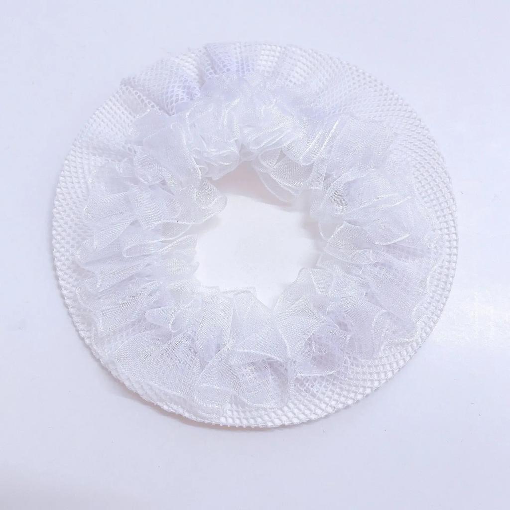 Schöne Duttabdeckung Snood Damen Haarnetz Ballett Tanz Eislaufen Häkeln Fanchon Strass Styling Kopfschmuck Zubehör