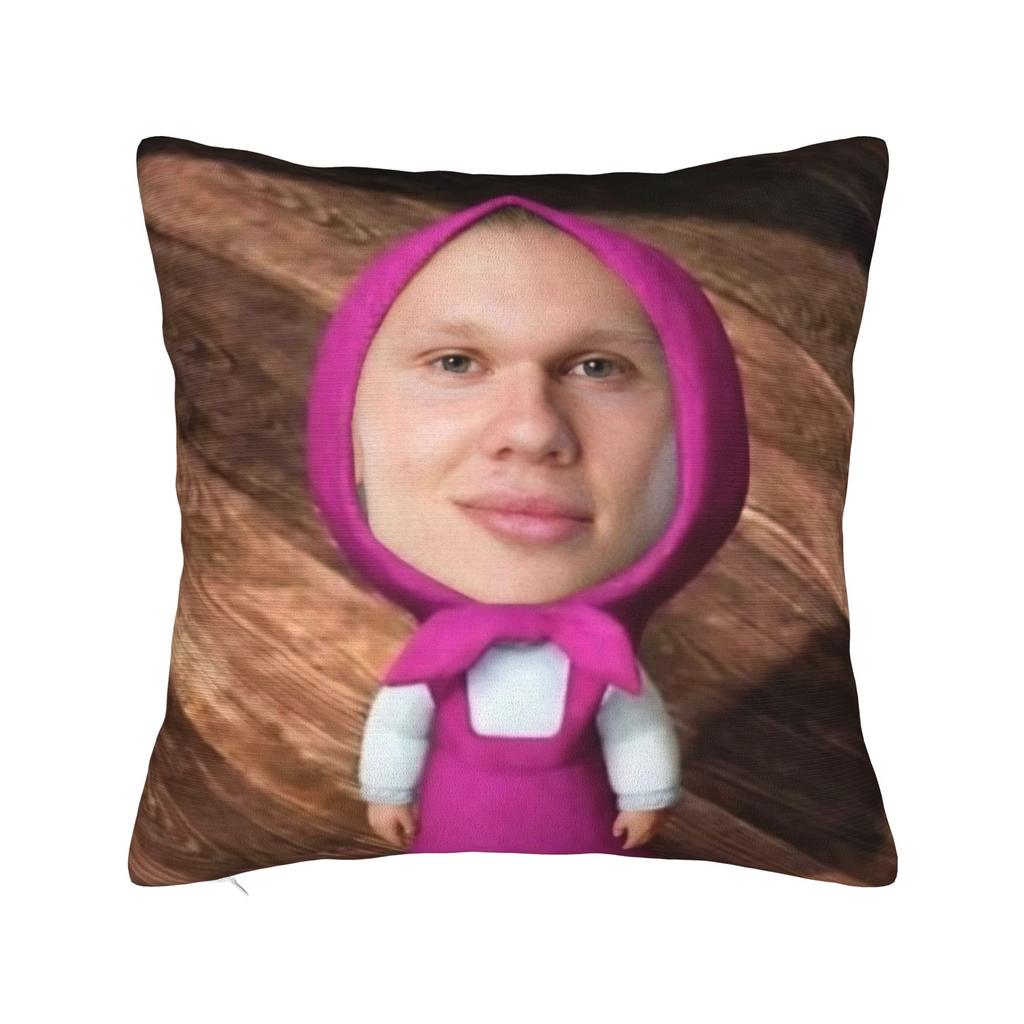 Decorative Pillowcases Haalands  Accessories Home Football Pillow Case Cover Square Style Multi Size