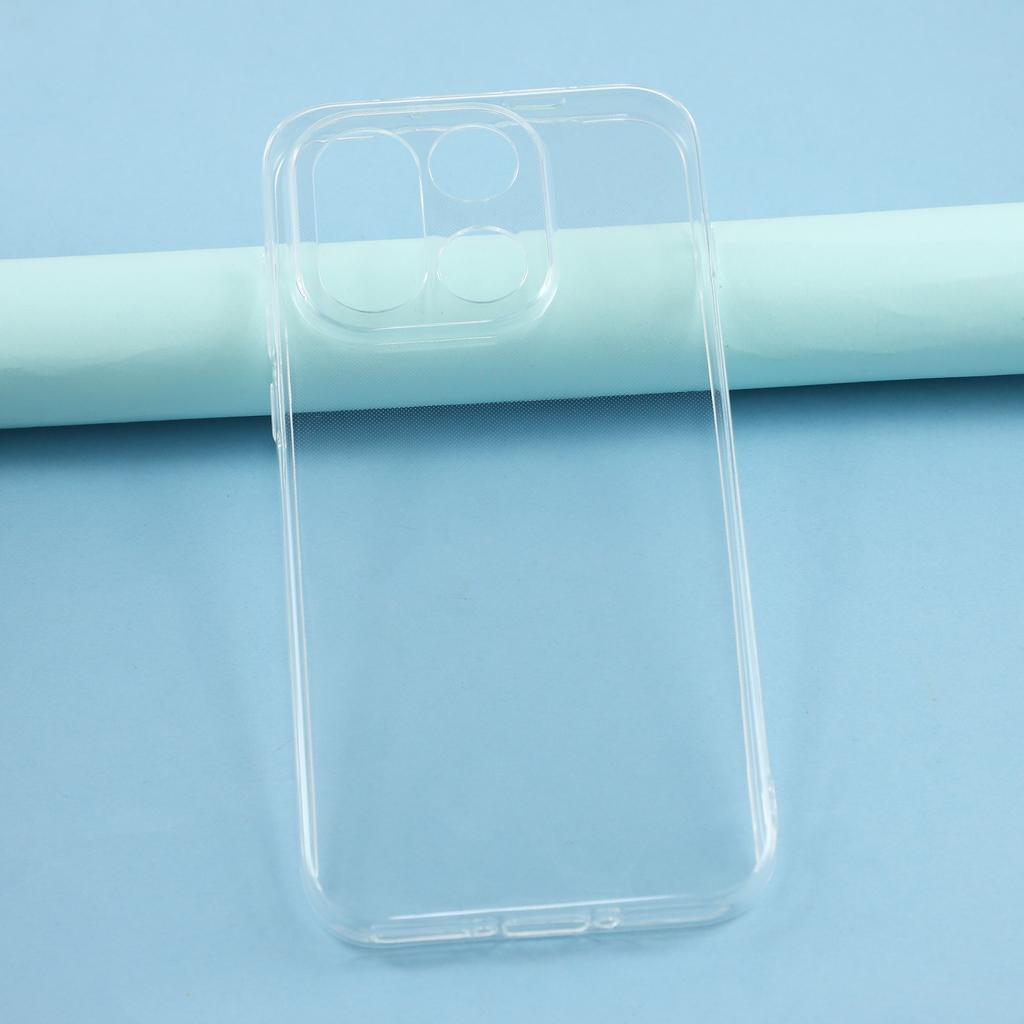 For OnePlus 15 5G Back Cover Ultra Thin Flexible TPU Clear Phone Case