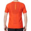 Under Armour Solid Color Crew Neck Sports Short Sleeve Tee Men Tops Orange 1361356-296