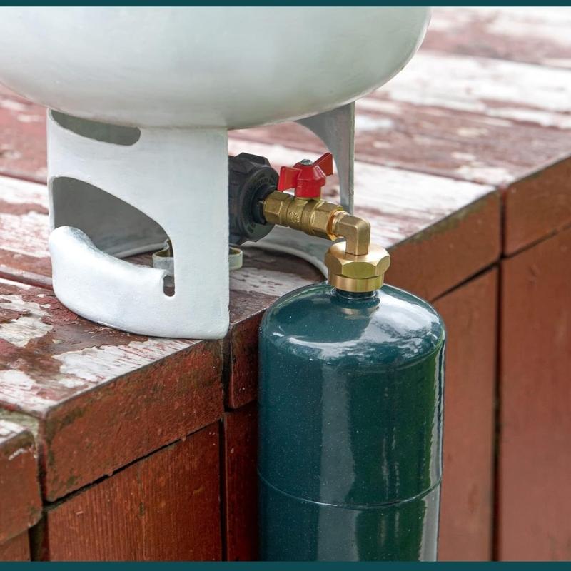 Converter Adapter Propanes Tanks Connector Tanks Filling Connector Adapter Gas Tanks Coupler Refill Attachments Head