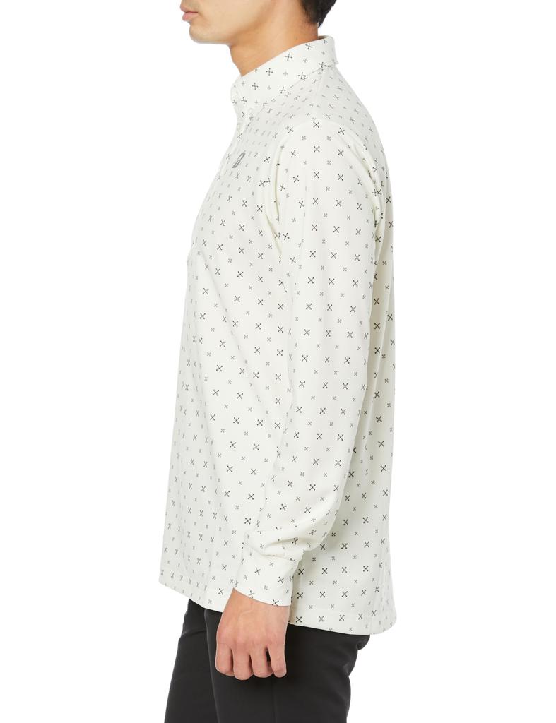 BRIDGESTONE Golf Long Sleeve Button-Down Shirt ZGM06F