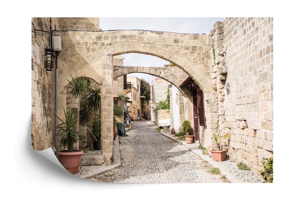 Photomural Greek Street Non-Woven 460x300