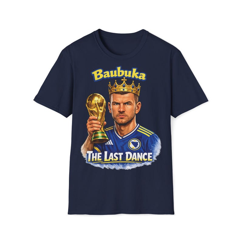 Bosnian Dzeko Fan Shirt, Football World Cup 2026, Diamond Shirt, King Shirt, The Last Dance