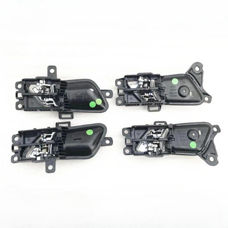 4pcs Door Handle Original for Creta Ix25 2017 2016 Inner Door Handle / Left Side Right Side / Main Driving Ide Button