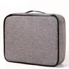 Travel Document Organizer with Combination Lock - Double Layer Fashion Canvas Wallet for Passport, Credit Cards & Cash
