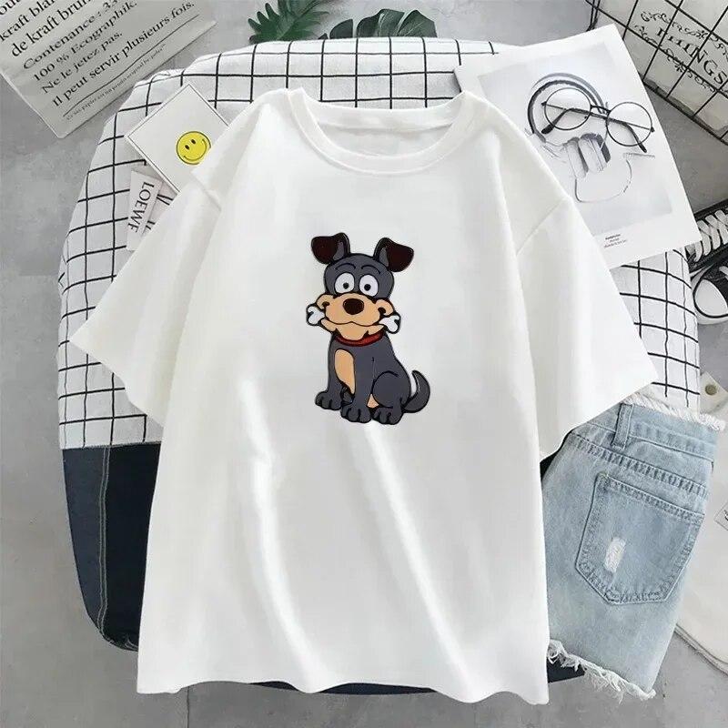 Women T-shirt Kawaii Little Bear Print Short Sleeve Sporty TShirt FeUnisex Harajuku Summer Japanese Anime Cartoon Oversized TShirt Unisex