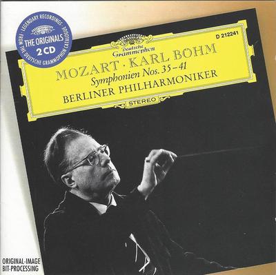 CD WOLFGANG AMADEUS MOZART ? KARL B?HM - Symphonien Nos. 35 - 41 D212241 Deutsche Grammo 1995 US Classical Used