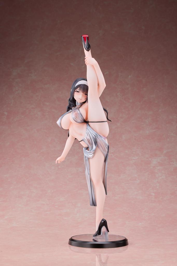 PartyLook Natsukawa Kuroba Party Dress Deluxe Edition Scale PVC ABS Painted Complete Figure Ver. [Gray Dress] 1/4.5 &