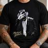 Michael Jackson King of Pop Halftone T-Shirt, King Of Pop T-Shirt Michael Fan Geschenk