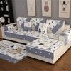 Washed Cotton Lace Stitching Fabric Sofa Cushion Four Seasons Simplicity Non-Slip Combination Sofa Towel Full Covered