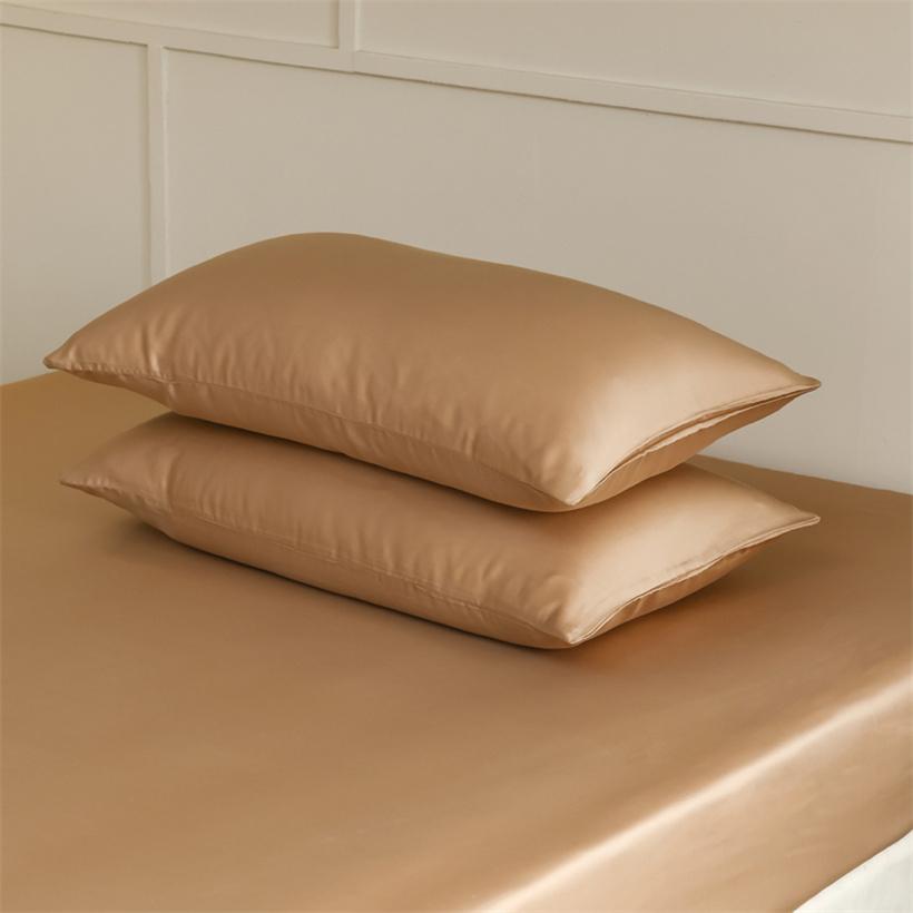 2pcs 100% Natural Mulberry Silk Pillow Case Real Silk Protect Hair Skin Pillowcase Any Size Customized Bedding Pillow Case Cover