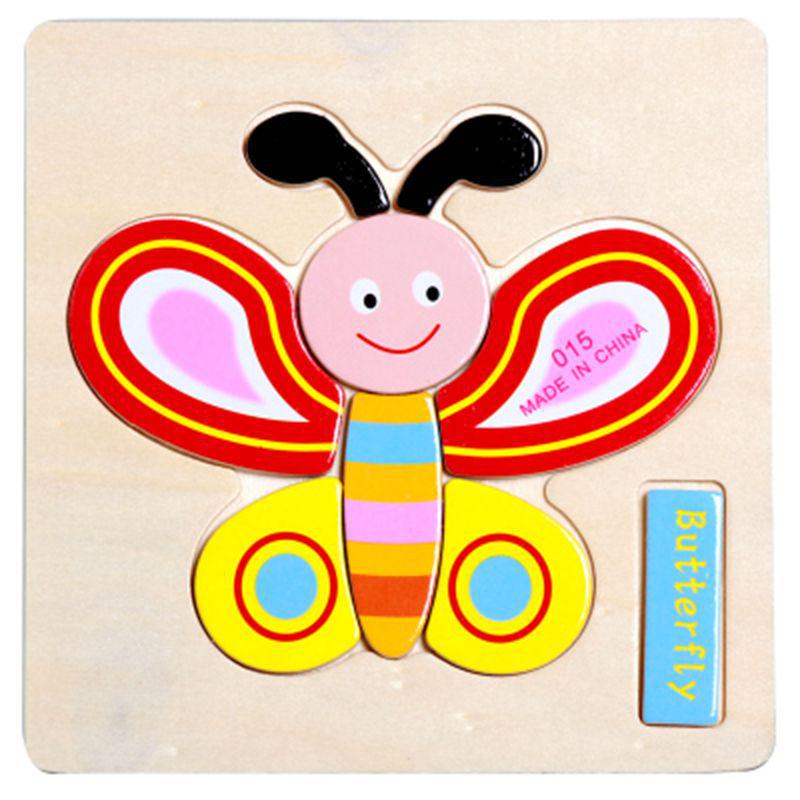 Hot Sale 9 Slice Kids Puzzle Toy Animals And Vehicle Wooden Puzzles Jigsaw Educational Baby Learning Toys For Children Gift