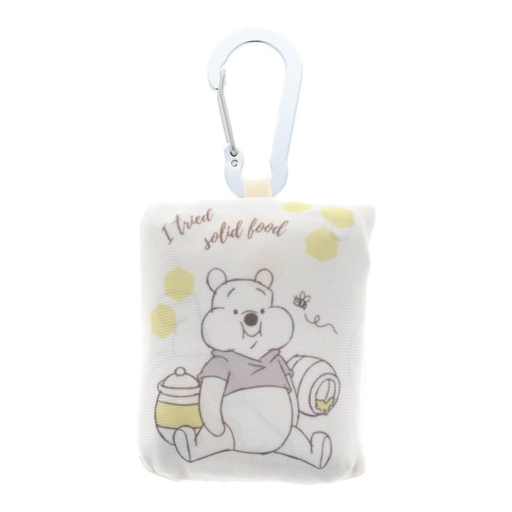 Disney Eco Bag with Winnie the S2322838 SUN-STAR Carabiner, Pooh,