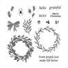 New Mini Catalog Clear Stamps and Metal Cutting Dies Making Christmas Halloween Scrapbooking Greeting Card DIY Decoration