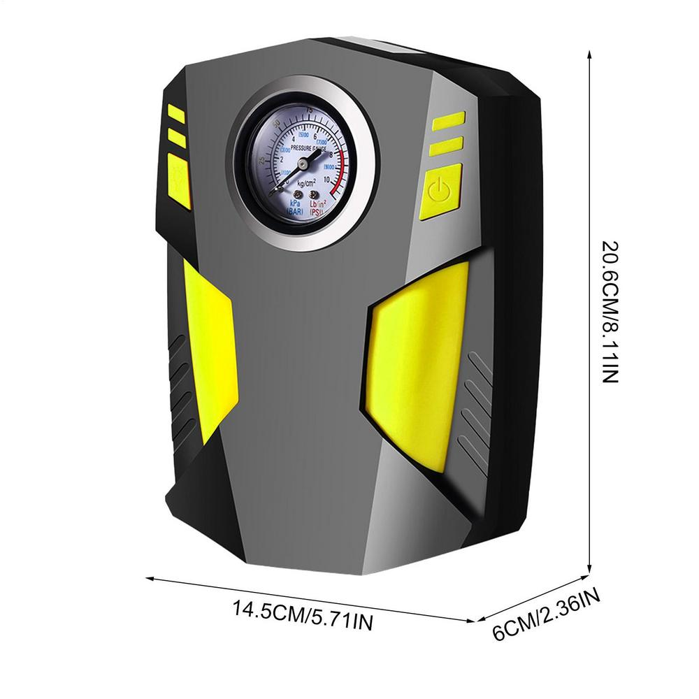 

Digital Tire Inflator Electric Digital Display 12V DC Air Compressor Car Air Pump For SUVs ATVs Bicycles Motorcycles Portable