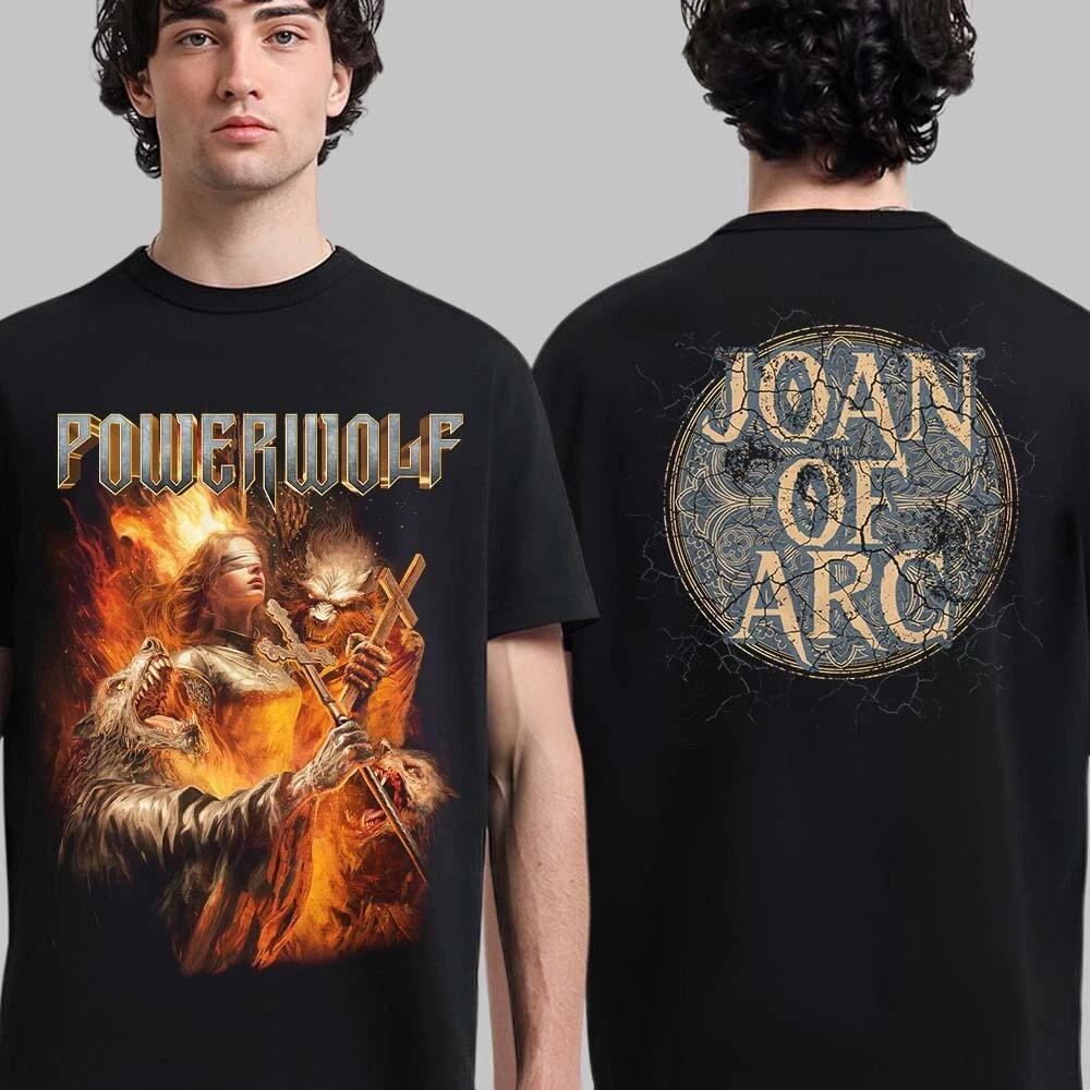 

Powerwolf Жанна д Арк Двусторонняя Унисекс Футболка 4XL