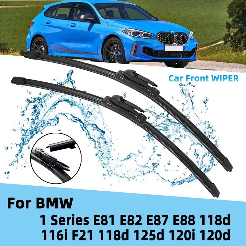 Front Wiper Accessorie Double Rubber Car Wipers for BMW 1 Series E81 E82 E87 E88 118d 116i F20 F21 118d 125d 120i 120d 2004-