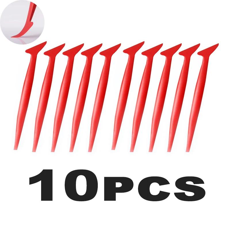 Car Micro Squeegee Curves Slot Tint Tool Set Car Stickers Wrap Vinyl Tools Auto Wrapping Film Installing Scraper Gasket Squeegee