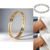 Minimalist Roman Numerals Bracelet For Women And Men Fashion Jewelry
