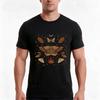 Autumn Moth Tshirt Summer Casual Cotton Tee Oversized Streetwear Tops Vintage Graphic Print Loose Fit Short Sleeve