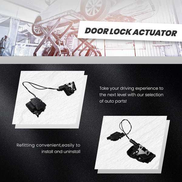 Rear Left Door Lock Actuator for 2011-2014 BMW 6 Series F06 Gran Coupe - 51227276321