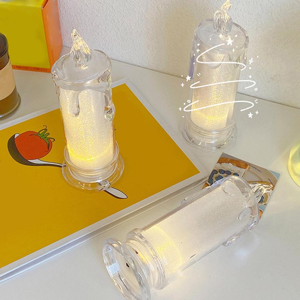 Flameless Candles Flickering Flameless Lighting Decor LED Candles for Home Indoor Outdoor Table Dinner Bedroom Halloween