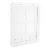 Pet Screen Door Breathable Noiseless Mosquito Prevention Burr   Plastic Cat Flap Door