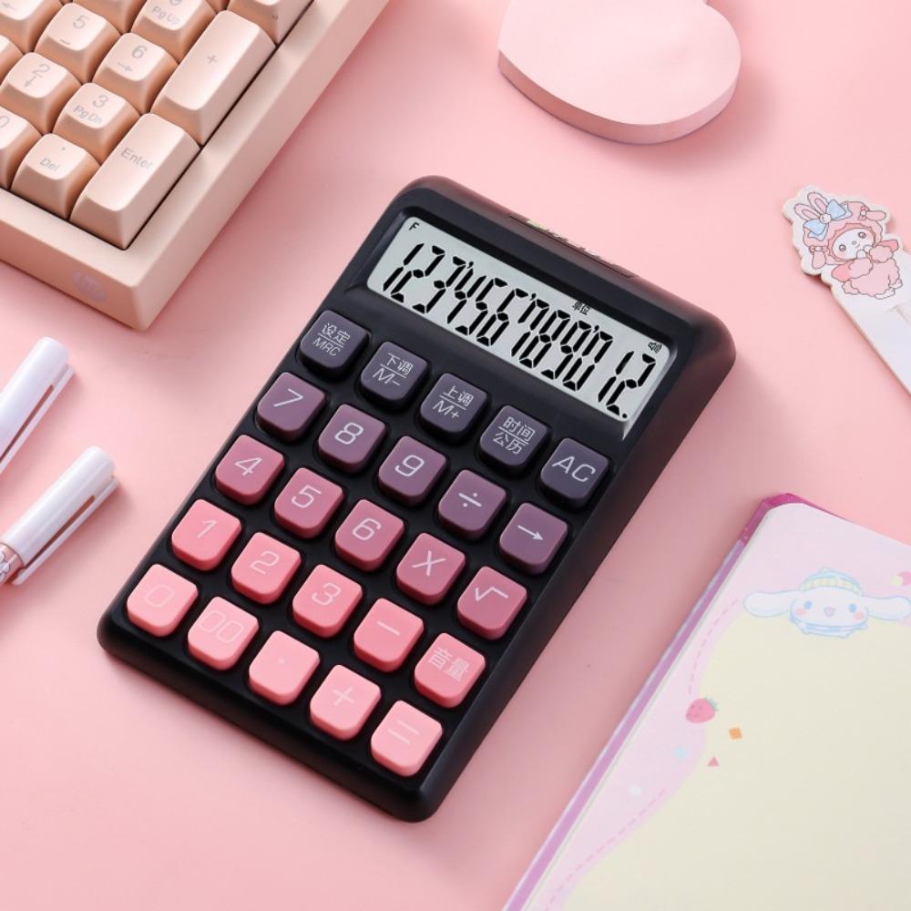 

High Sensitivity Button Mechanical Keyboard Calculator Portable Calculator Students Use style E