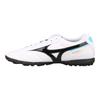 Mizuno Morelia 2 Club As Round Toe Lace-Up Tf Men Soccer Shoes White Black P1GD221609