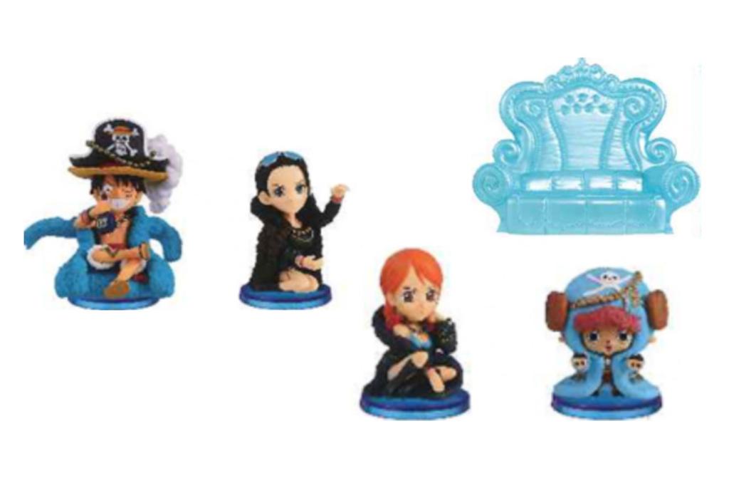 One Piece World Sběratelská figurka 20. LIMITED Sada všech 5 typů, cena Banpresto - - díl 1