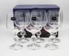 Bohemian Glass "Claudia" Wine Glasses, Set of 6, 40149-230-6, Dishwasher Safe, Crystallex