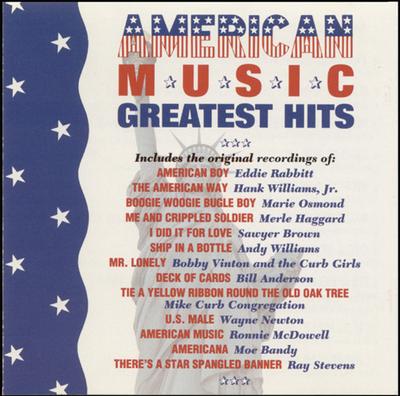 CD VARIOUS ARTISTS, DAVE LOGGINS, PAT  - American Music G.H.  D277461 Curb Records 1991 US ObiRock Used