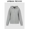 UR Women's Casual Half-Zip Hooded Sweatshirt