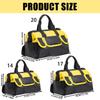 Versatile Tool Carrier Featuring Water Resistant & Convenient Shoulder Strap Multiple Pocket Tool Bag for Home Repairers