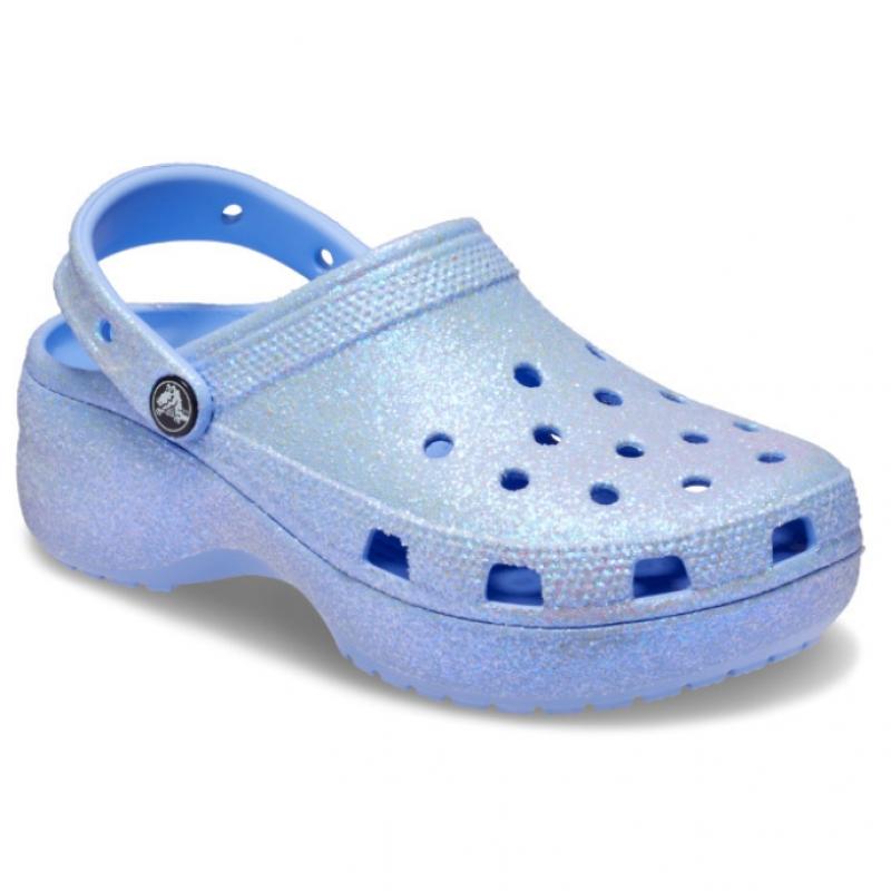 Crocs Women S claSSic Platform Glitter Clogw Mje 23Swcl207241