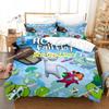 Human Fall Flat Bedding Set Single Twin Full Queen King Size Bed Set Aldult Kid Bedroom Duvetcover Sets 3D Anime Bed Sheet Set
