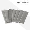 1105pcs F15/F20/F25/F30 Straight Brad Nails For Electric Nail Stapler Nailer Furniture DIY Home/Garden Woodworking Tool