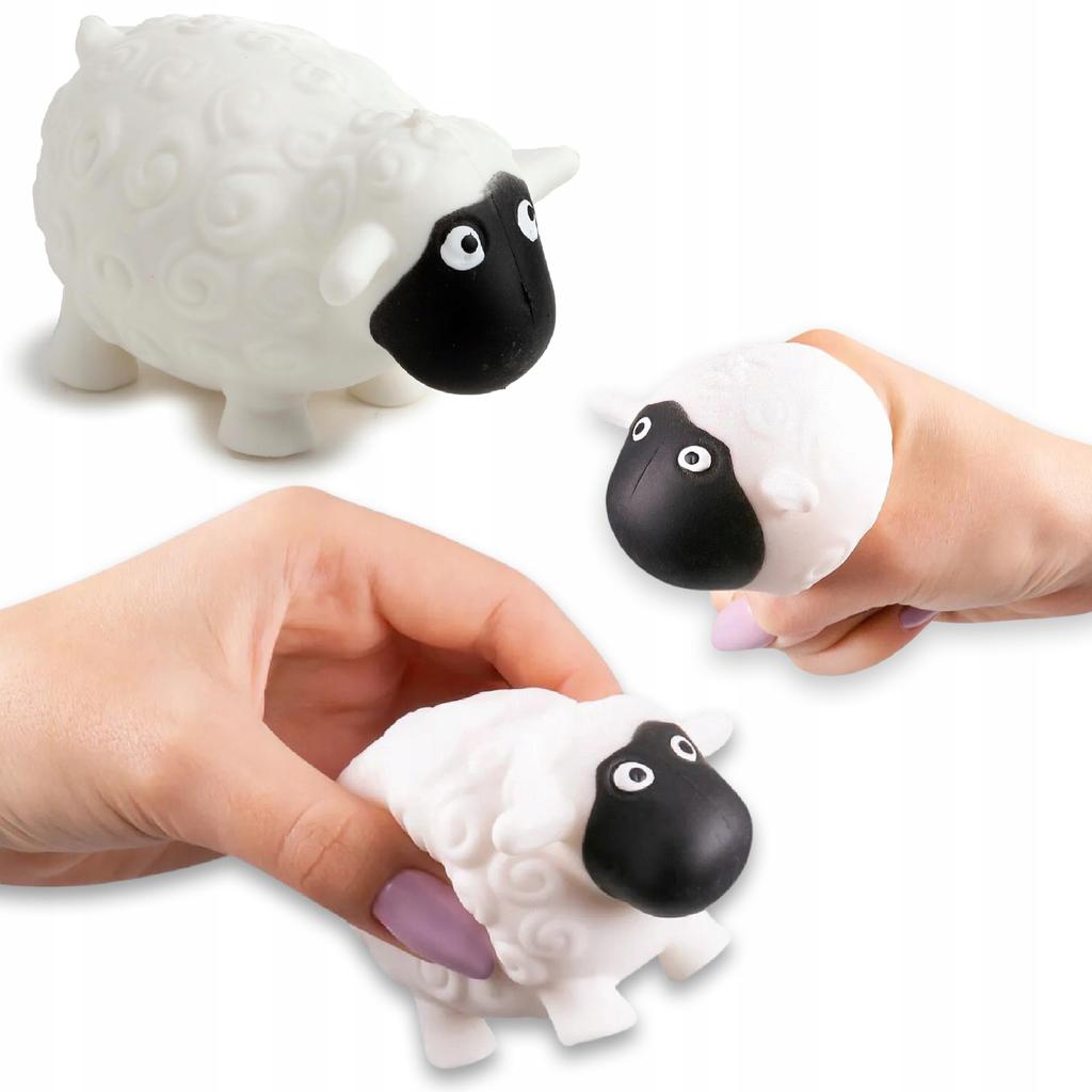 Gniotek Squishy Wesoły Baranek Antystresowy Miękki Sensoryczny Owieczka