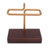 Coffee Filter Holder Wooden Hand Drip Coffee Filter Paper Stand for Home Cafe Bars Walnut Wood