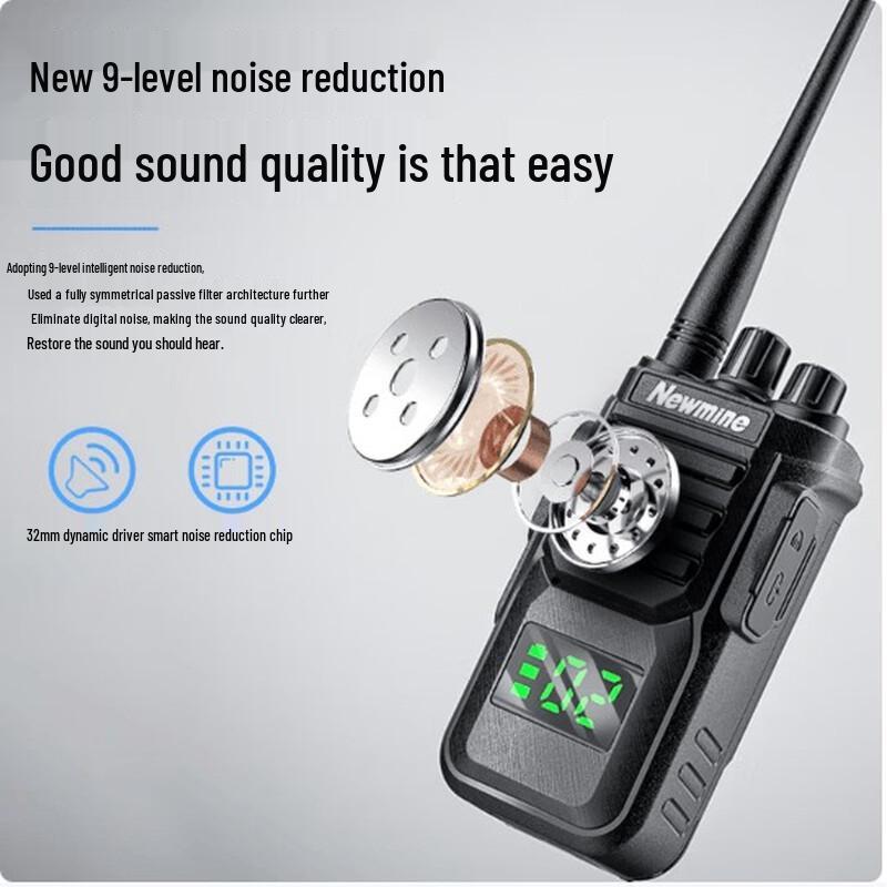 

Newmine FT580 Professional IP68 Waterproof Walkie-Talkie (CN version)