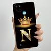For Realme C21Y C25Y Phone Case Crown Letters Soft Liquid Silicone Protective Back Cover For Realme C21 C15 C 21 C 25 Y Fundas