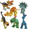 Rubber Animals Dinosaurs Set 6 Pieces Dino