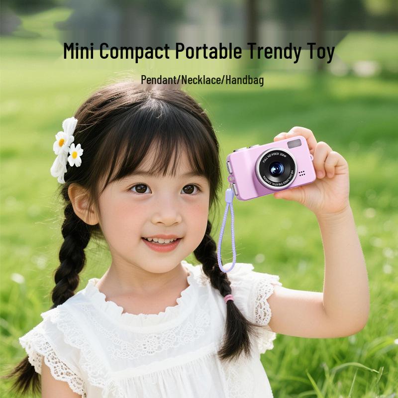 Compact HD Camera: Portable, Stylish Must-Have for Students' Daily Recording and Photography