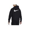 Nike Dri-Fit Standard Issue Logo Print Zip Hoodie Herren Hoodies Schwarz DV9449-010